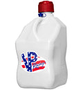 VP Racing 35221-CA Motorsports Square Utility Jug, 5.5 Gallon, Red and White Plastic