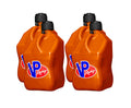 VP Racing 3572-CA-CASE Motorsport Utility Jug 5.5 Gallon Square Plastic Orange Set of 4