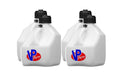 VP Racing Motorsports Jug 3 Gallon White Square Set of 4 with O-Ring Seal Cap and Screw-On Vent