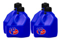 VP Racing Motorsports Jug 3 Gal Blue Square Set of 4