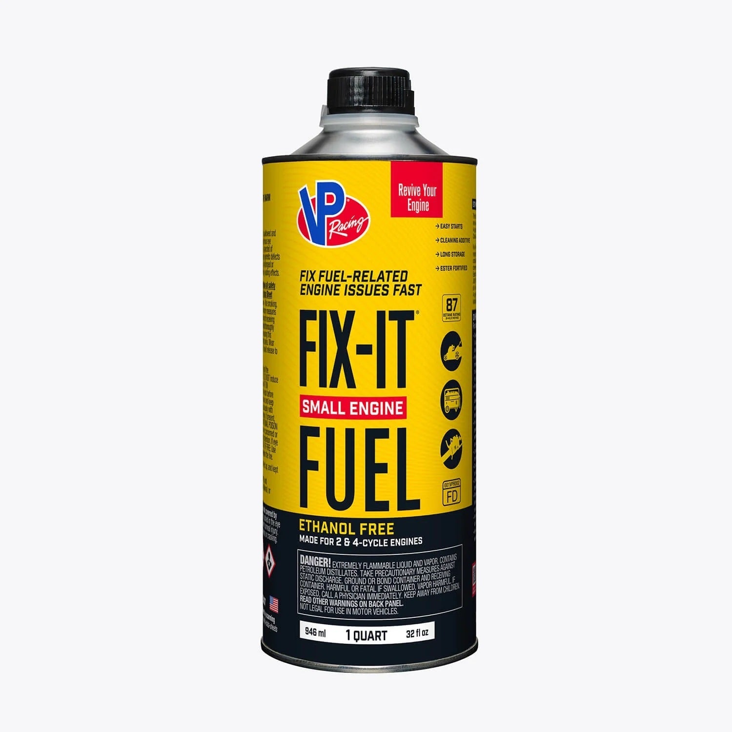 VP Racing Fuel Fix-It Fuel Pre-Mix 50:1 Ratio, 1 Quart Can