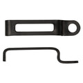 WEHRS MACHINE WM15 Spark Plug Wire Keeper Pair with Head Mount, Aluminum, Black Anodized