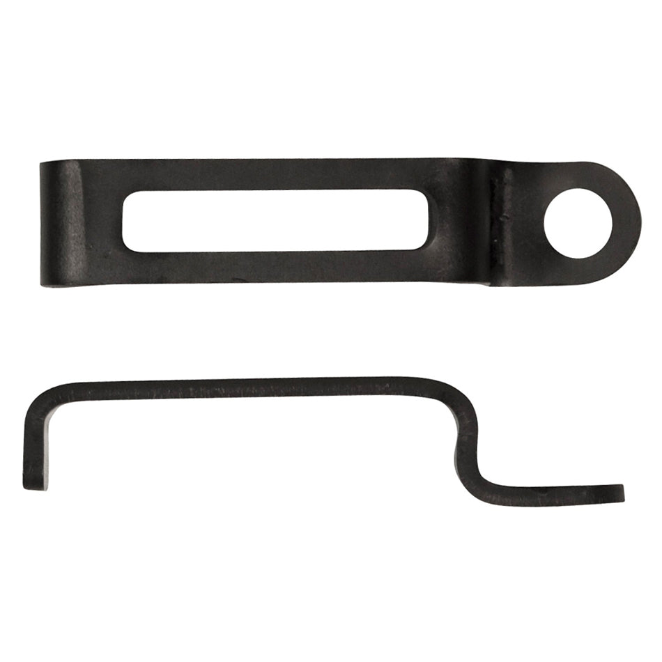 WEHRS MACHINE WM15 Spark Plug Wire Keeper Pair with Head Mount, Aluminum, Black Anodized