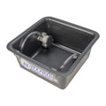 WEHRS MACHINE WM190 Gear Lube Pump with 14 Quart Drain Pan, 16 Inch Square, 8 Inch Deep, Black Plastic
