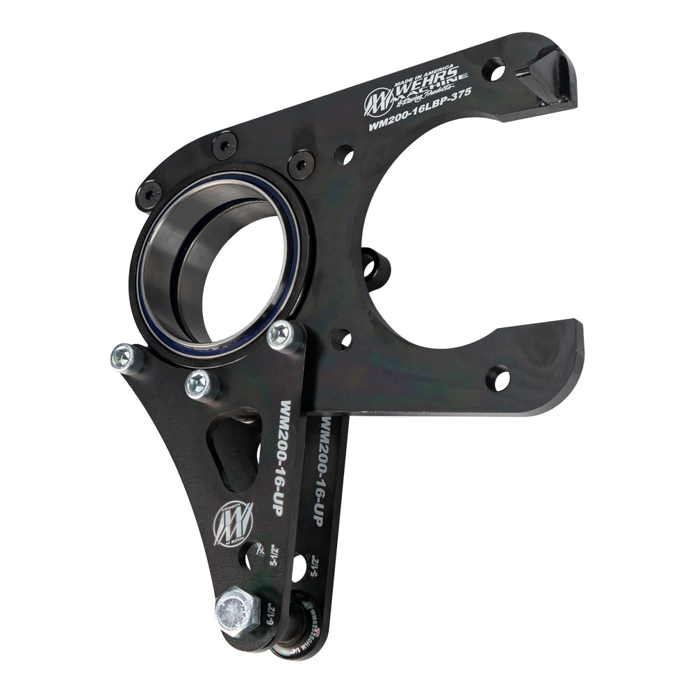 WEHRS MACHINE WM200-16L-B Birdcage Combo Driver Side Rear with 3 Inch Bearing and Adjustable Offset