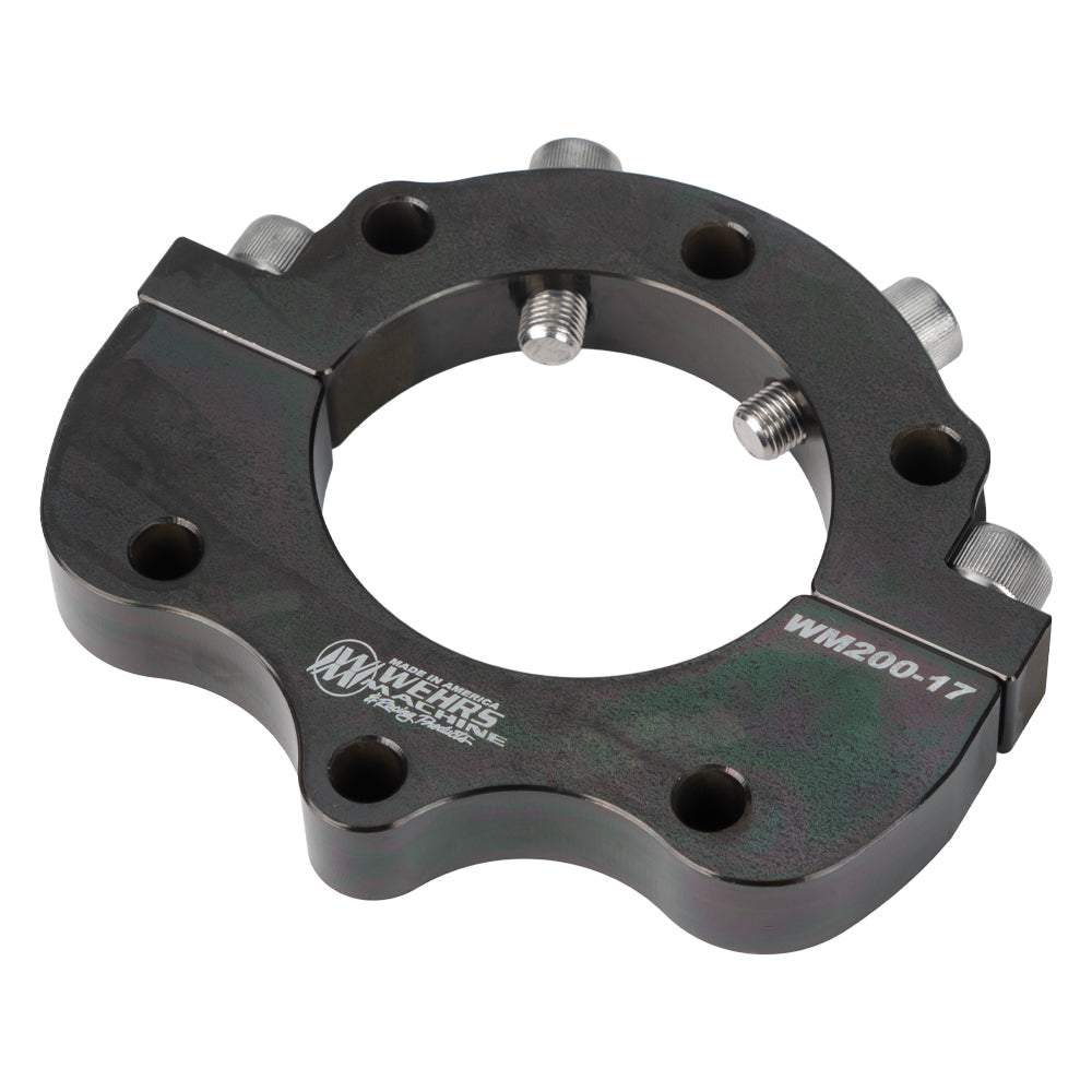 Wehrs Machine WM200-17 Axle Tube Clamp, 3 Inch Inner Diameter, Steel, Black Oxide Finish