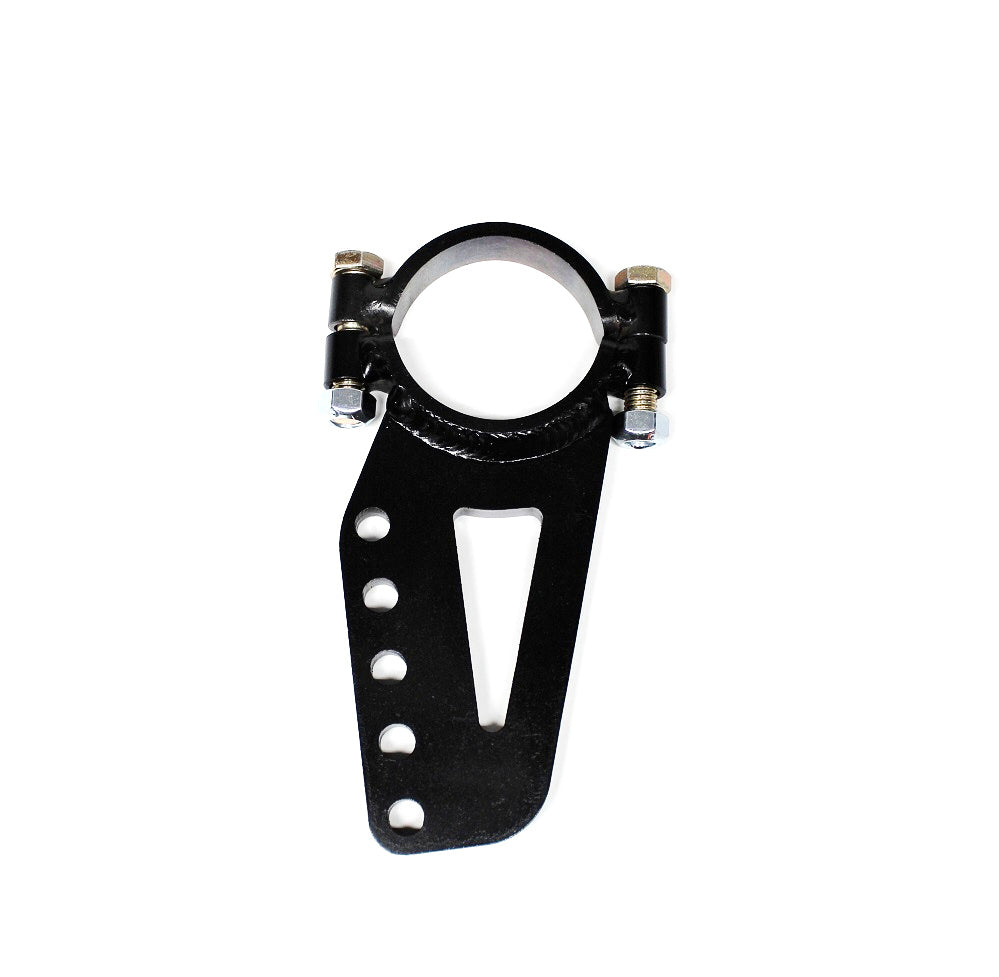 WEHRS MACHINE WM200-24 Steel Drop Shock Mount with Bolt-On Design, 4 to 7 Inch Drop, Black Powder Coat Finish