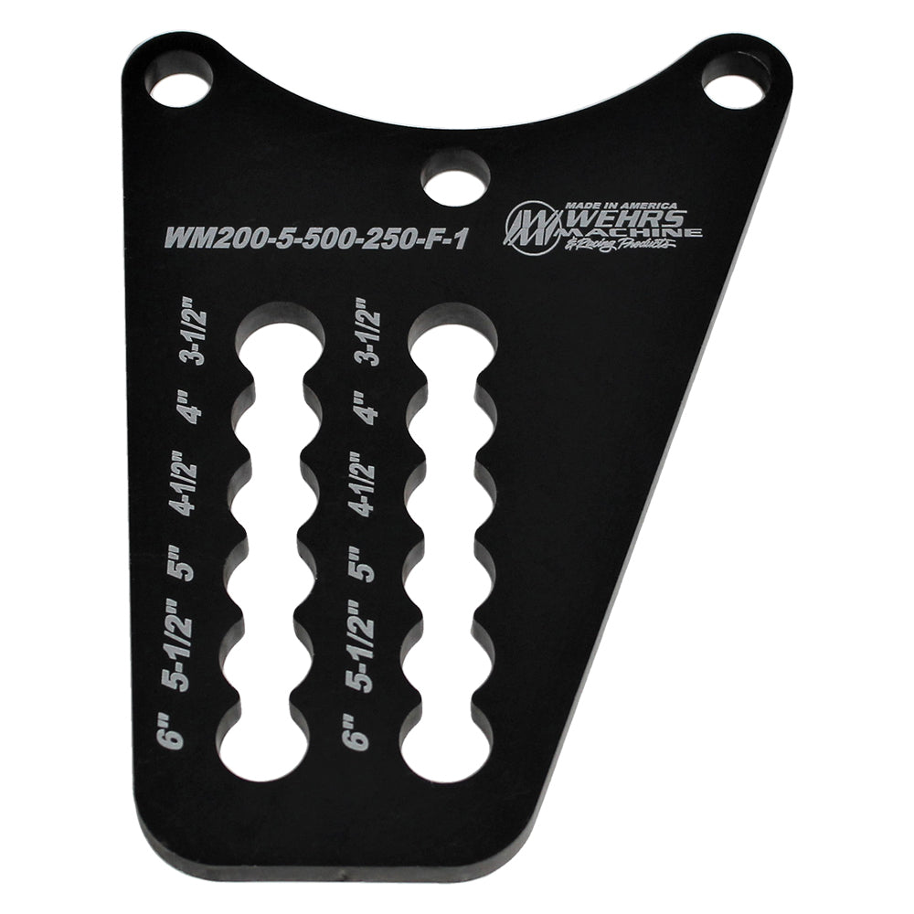 WEHRS Machine WM200-5-500-250-F-1 Birdcage Plate Bottom Double Row with 1/2 Inch Holes