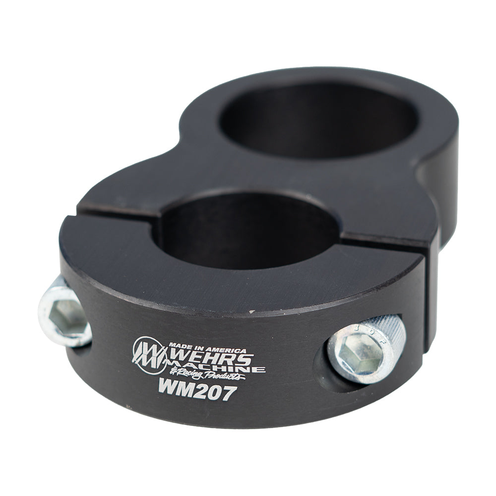WEHRS MACHINE WM207150 Tow Hook Clamp-On 1-1/2 Inch Aluminum Black Anodized