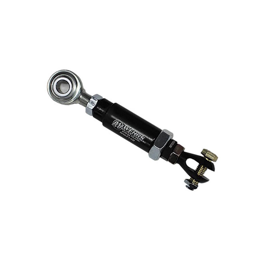 WEHRS MACHINE WM214B Suspension Limiter Chain Mount, Double Adjustable, Bolt-On, Steel, Black Zinc Oxide Finish