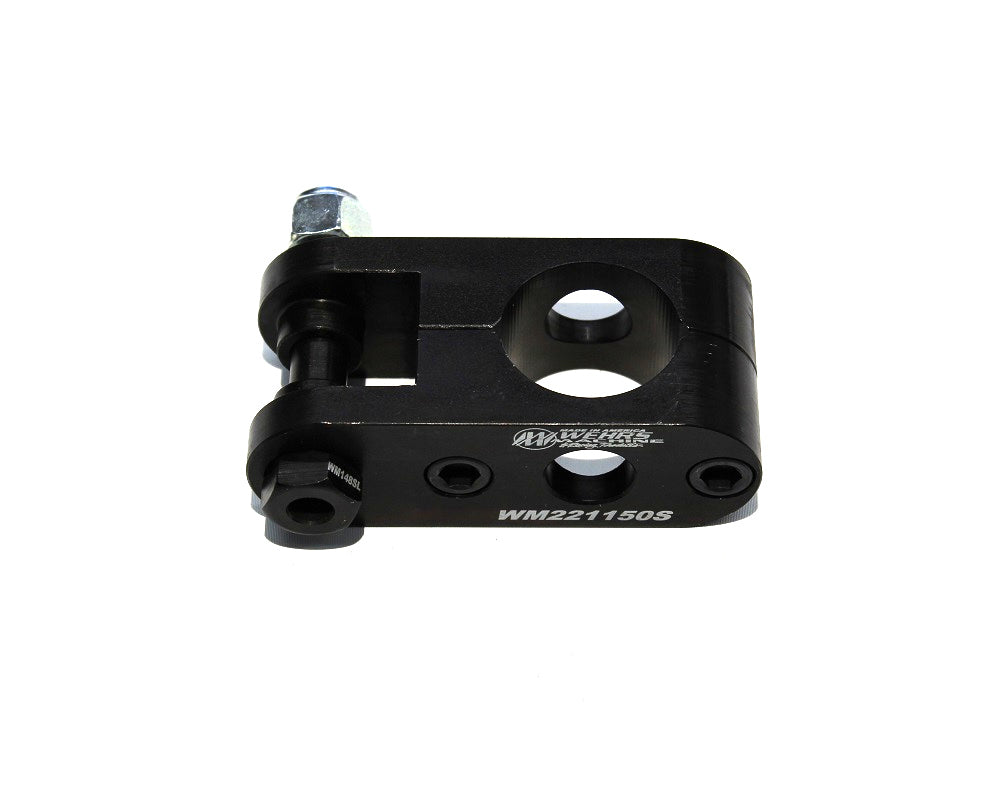 Wehrs Machine WM221150S Shock Mount with Clamp-On Design, 1-1/2 Inch Diameter, 2-1/4 Inch Drop, Steel Construction, Black Powder Coat Finish