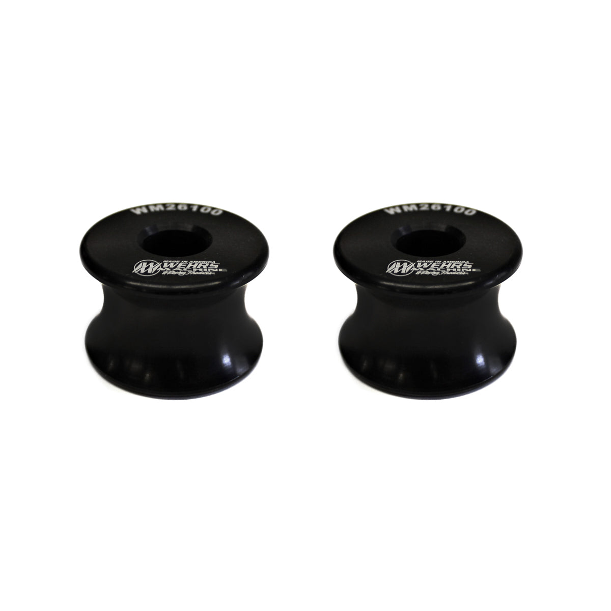 WEHRS MACHINE WM261100 Aluminum Motor Mount Spacer 1 Inch Thick Pair