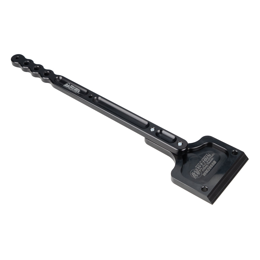 Wehrs Machine WM266SBS Mud Scraper Small Body with Short Handle, 18-Inch Length, Plastic, Black