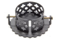 WEHRS Machine WM284 Extended Spring Cup, Steel, Black Powder Coat, 2.5 Inch Tall, Bolt-On Design for Heavy-Duty Suspension