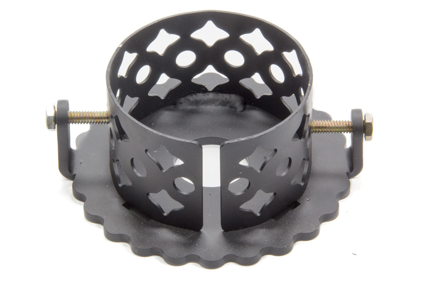 WEHRS Machine WM284 Extended Spring Cup, Steel, Black Powder Coat, 2.5 Inch Tall, Bolt-On Design for Heavy-Duty Suspension