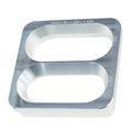 Wehrs Machine WM301TB-1.250-1.450 Restrictor Plate Insert, 1 Inch Thick, Tapered Aluminum, Twin Blade Design
