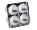 Wehrs Machine WM302-1.400 Restrictor Plate Insert, 2-Inch Tall, 1.400-Inch Diameter Bore, Aluminum, Natural Finish