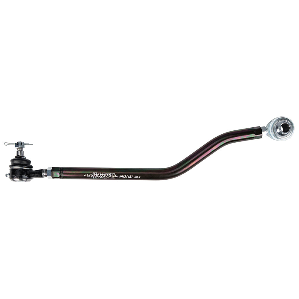 WEHRS MACHINE WM311SI Tubular Tie Rod with Stock Inner Tie Rod, 0.875 Inch OD, 20 Inches Long, 5/8-18 Thread, Steel with Black Powder Coat Finish
