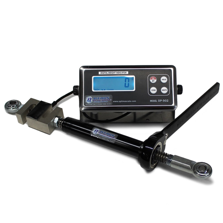 WEHRS MACHINE WM414-7-R Load Pull Stick with Digital Readout and Ratcheting, 7 Inch Length, Black