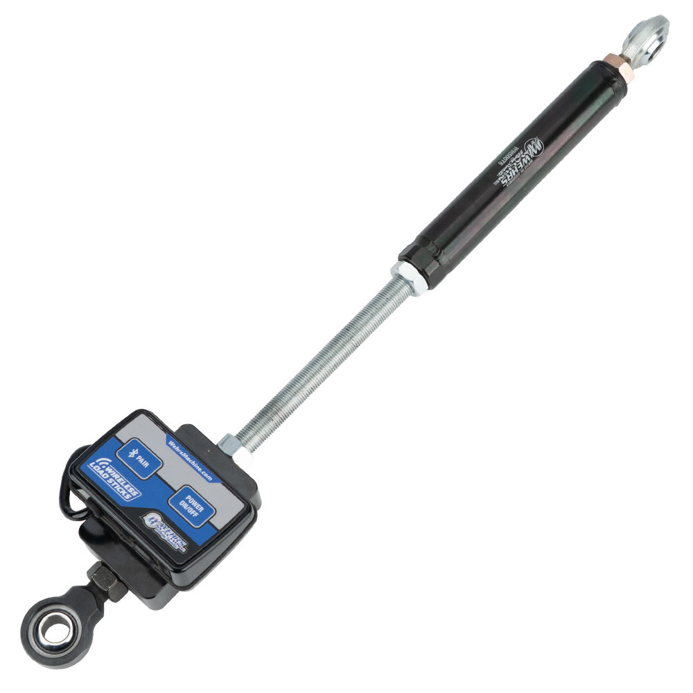 WEHRS MACHINE WM414BT-SB Load Pull Stick with Bluetooth, 12 Inch Compressed / 20 Inch Extended, Steel, Black Oxide Finish