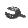 WehRS Machine WM458-625-125 Bump Stop Packer Shim 1/8 Inch Thickness Plastic Black