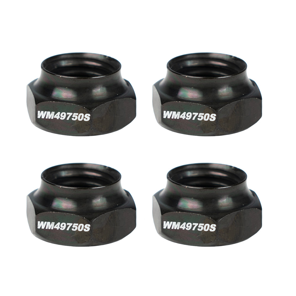 WEHRS MACHINE WM49750S Jam Nut 3/4-10 Steel Pack of 4
