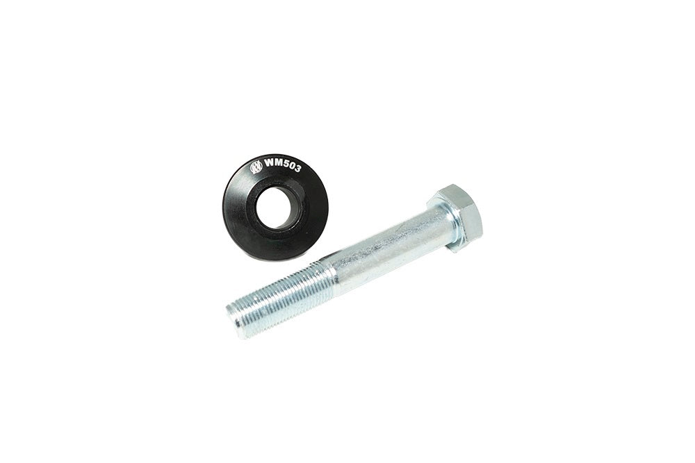 WEHRS MACHINE WM503 Pinion Mount Spacer with Bolt, Aluminum, Black Anodized