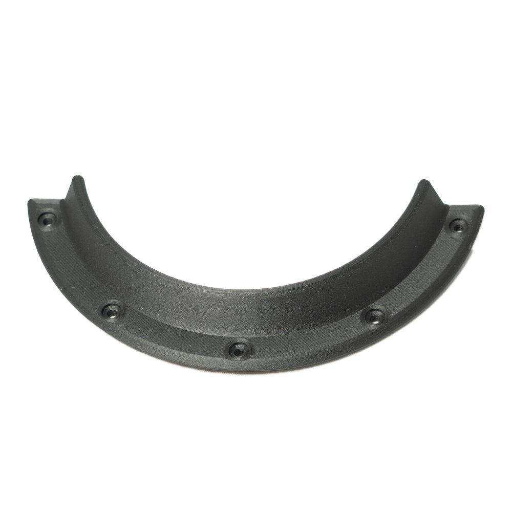 WEHRS MACHINE WM509 Mud Deflector for Rear End Filler Tanks, Rivet-On, Plastic, Gray