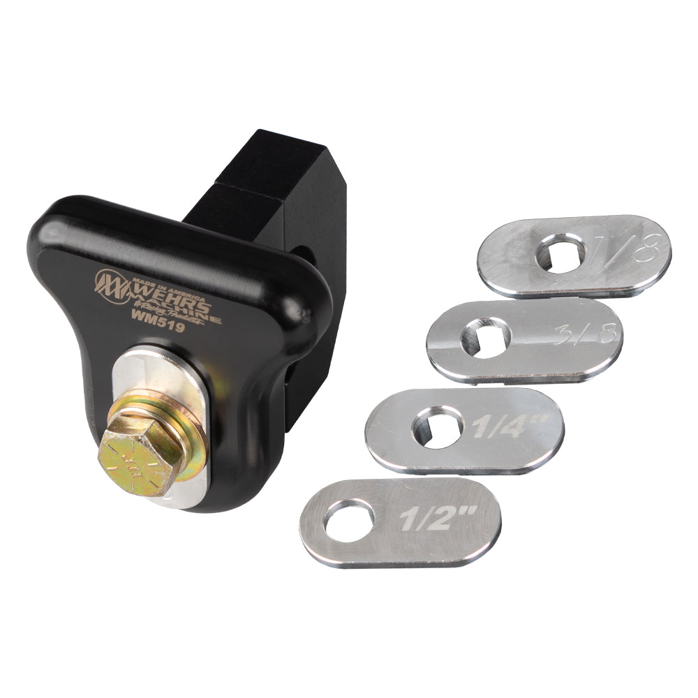 WEHRS MACHINE WM519-1500 Underrail Limiter Right Rear 1-1/2 Inch Tube