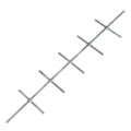 WEHRS MACHINE WM614 Aluminum Grill Screen Stiffener with Rivet-On Brace, 0.125 Inch Thickness