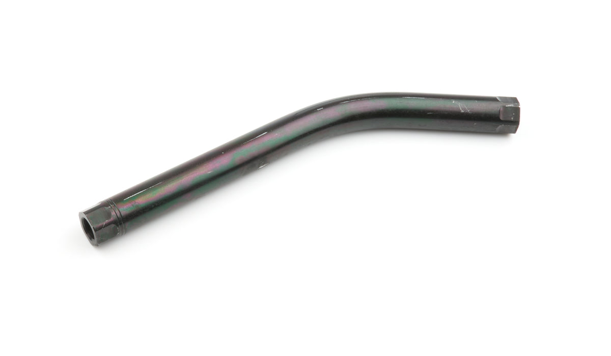 Wehrs Machine WM625T12B Suspension Tube, 12 Inch Length, 1 Inch OD, Bent Steel with Black Oxide Finish, 5/8-18 Female Thread