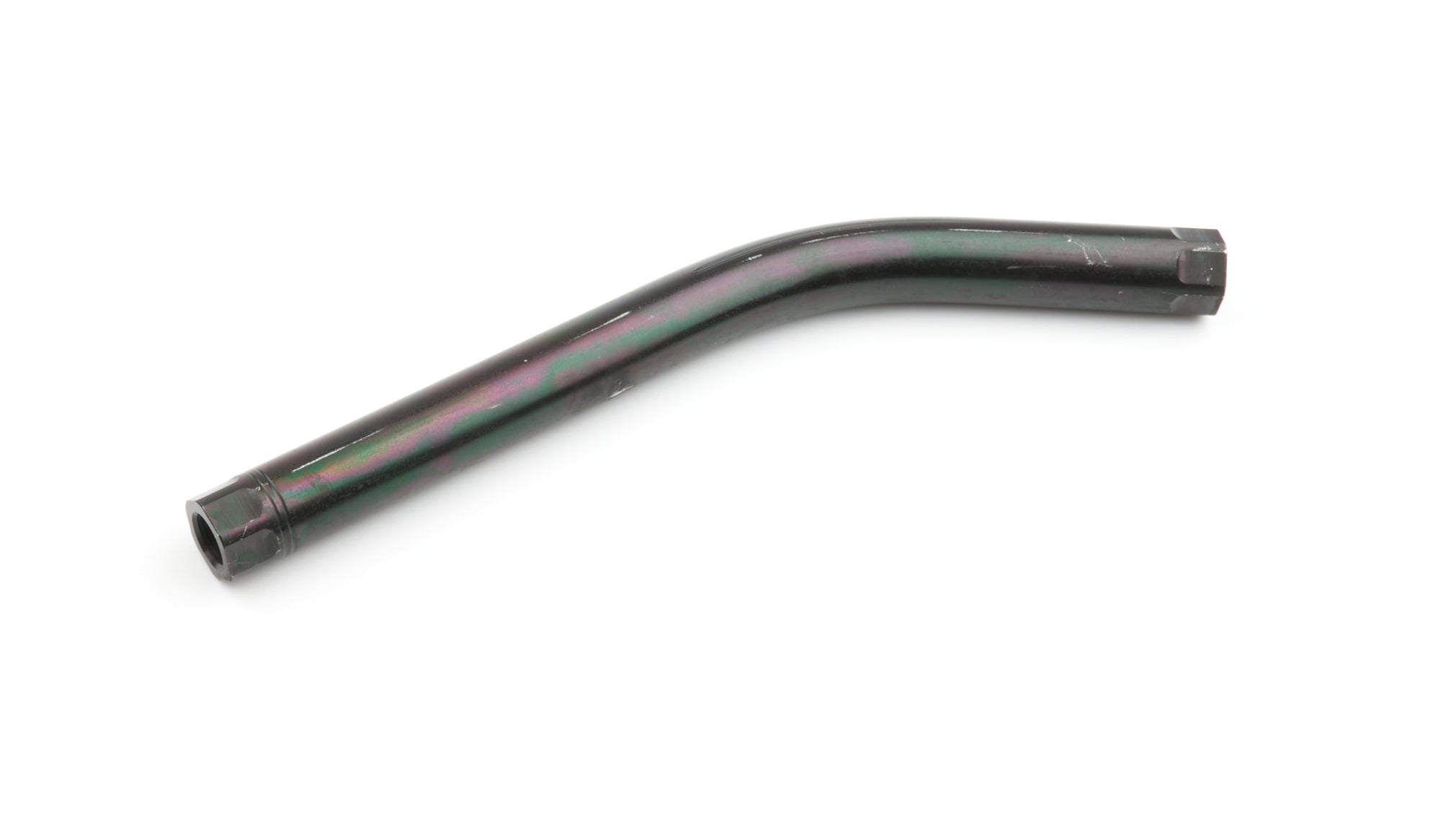 Wehrs Machine WM625T14B Suspension Tube, 14 Inch Length, 1 Inch OD, Bent, Steel with Black Oxide Finish, 5/8-18 Female Thread