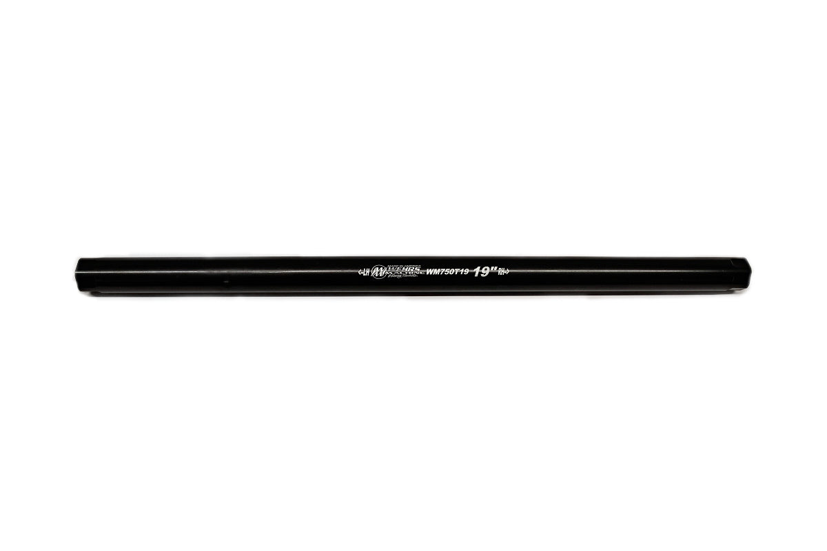 WEHRS MACHINE WM750T19 Suspension Tube 19 Inch Length, 3/4-16 Female Thread, Steel, Black Oxide Finish
