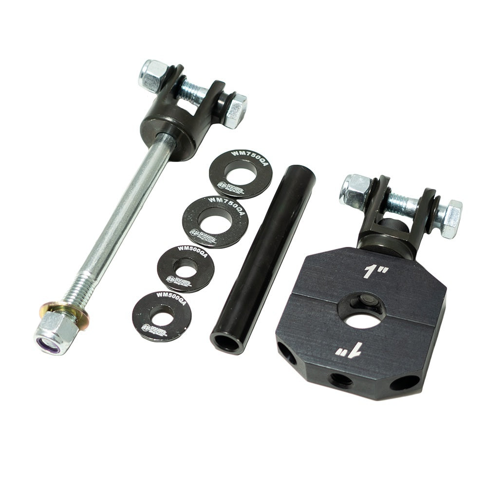 WEHRS MACHINE WM9010-292-100 Torque Link Bracket for 1 Inch Pull Bar Tube Mount, Steel, Black Zinc Oxide Finish