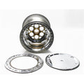 Weld Racing 735-51856-6 Magnum Sprint 15x18 Inch Beadlock Wheel with 6 Inch Backspacing and 42 Spline, Gold Anodized with Machined Center and Polished Lip