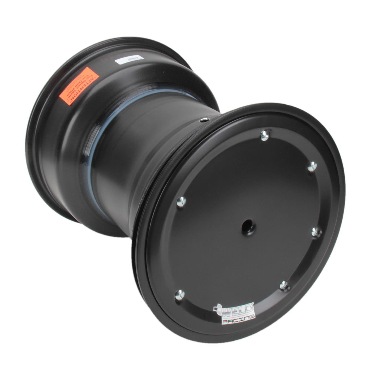 Weld Racing 735B-517B55-6 Magnum Sprint 15x17 Inch Beadlock Wheel with Black Anodized Finish and Machined Center