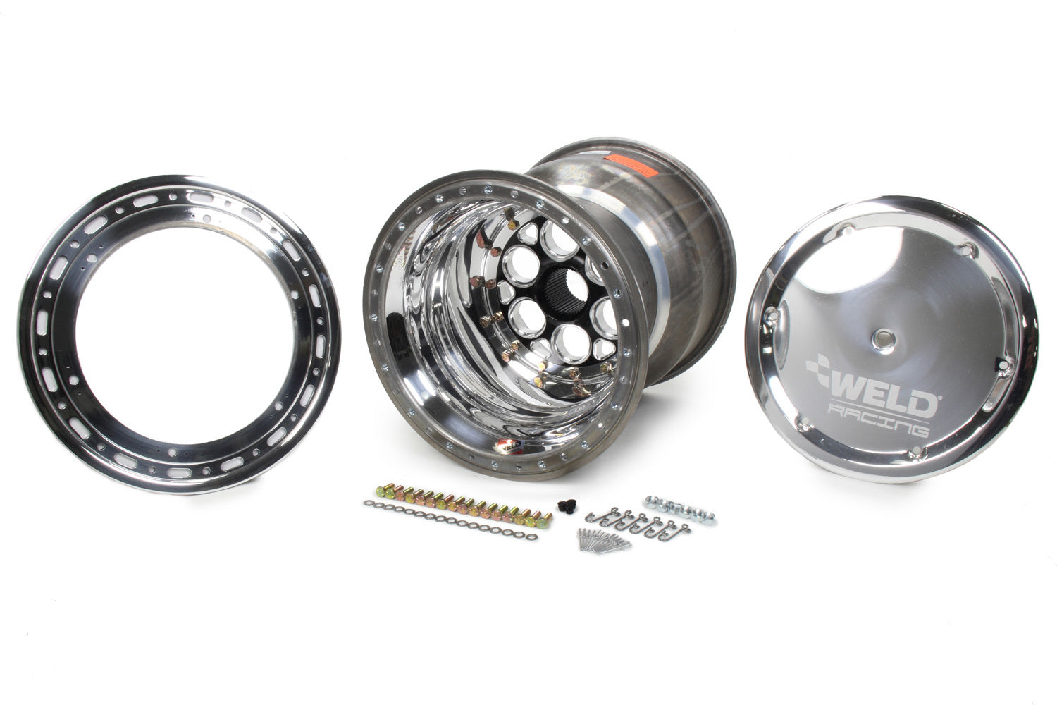 Weld Racing 735B-51857-6 Magnum Sprint 15x18 Inch Beadlock Wheel with Cover