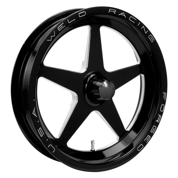 Weld Racing 788C-15001-B AlumaStar 2.0 Front Runner Wheel 15x3.5 Inch Black Powder Coat