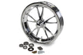 Weld Racing 82P-15000 Full Throttle Frontrunner Wheel, 15-Inch Diameter, 3.5-Inch Width, Polished Aluminum