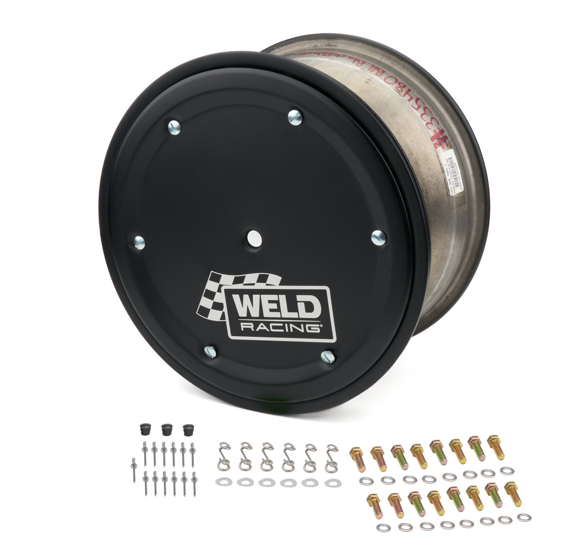 Weld Racing 860B-50853-6 15x8 Wheel with Beadlock and Cover, 3-inch Backspace, 5x9.75 Bolt Pattern
