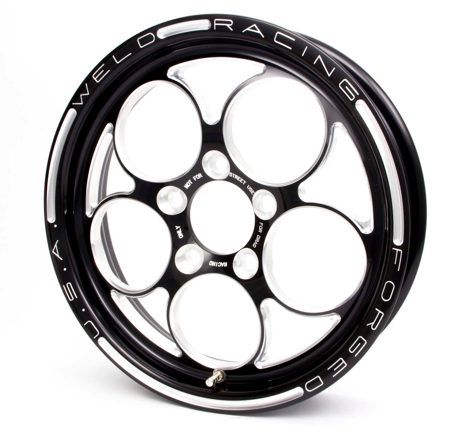 Weld Racing Magnum Pro 15x4 1-Piece Wheel 5x4.5 Bolt Pattern Black Anodized