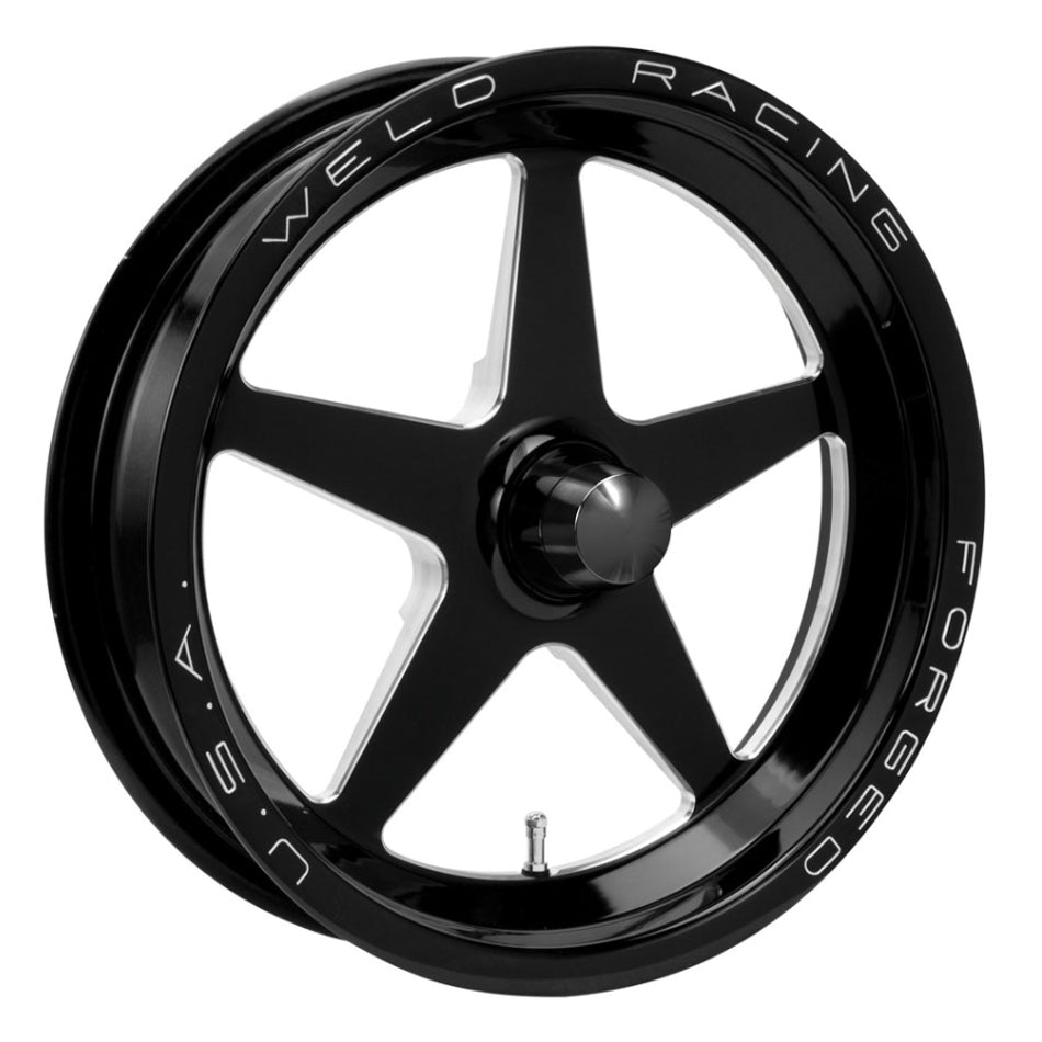 Weld Racing 88B-15001 Alumastar Frontrunner Wheel 15x3.5 Inches Black Anodized Aluminum