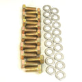 Weld Racing P613-7040 Wheel Center Bolt Kit for 13 and 15 Inch Aluminum Wheels, Steel Construction, 15-Piece Set with 0.75 Inch Washers