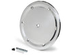 Weld Racing P650-4514A-6 Replacement Mud Cover for 15-Inch Wheels with Quick Release Fastener in Polished Aluminum