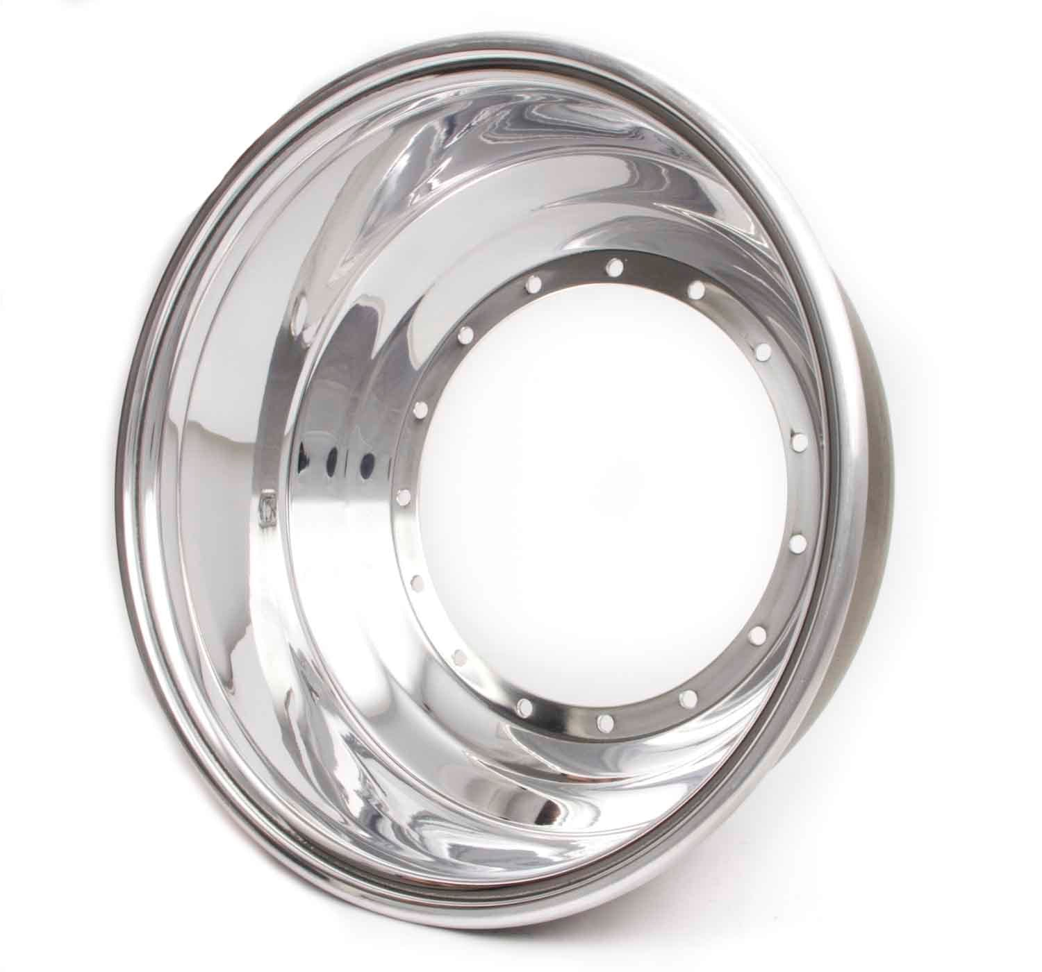 Weld Racing P856-5558 15x5.63 Inch Inner Half Wheel Shell, Polished Aluminum, 5 Inch Offset