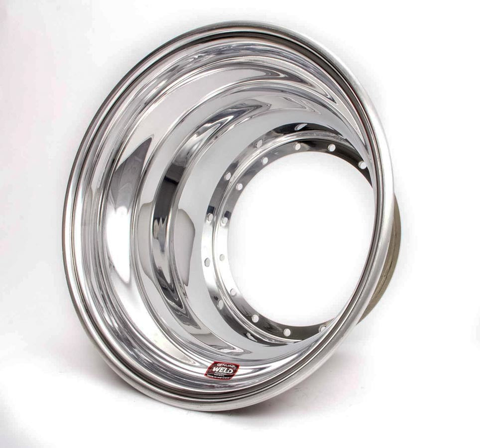 Weld Racing P857-5314 Outer Wheel Half 15x3.25 Inch Aluminum Polished
