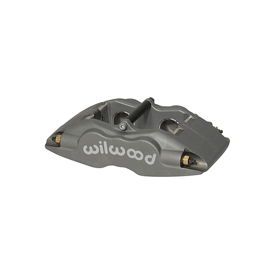Wilwood Forged S/L Caliper 120-11133 with 4 Piston Aluminum Construction and Gray Anodized Finish