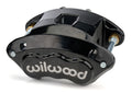 Wilwood D154 Black Dual Piston Brake Caliper with 1.62 Inch Diameter Pistons