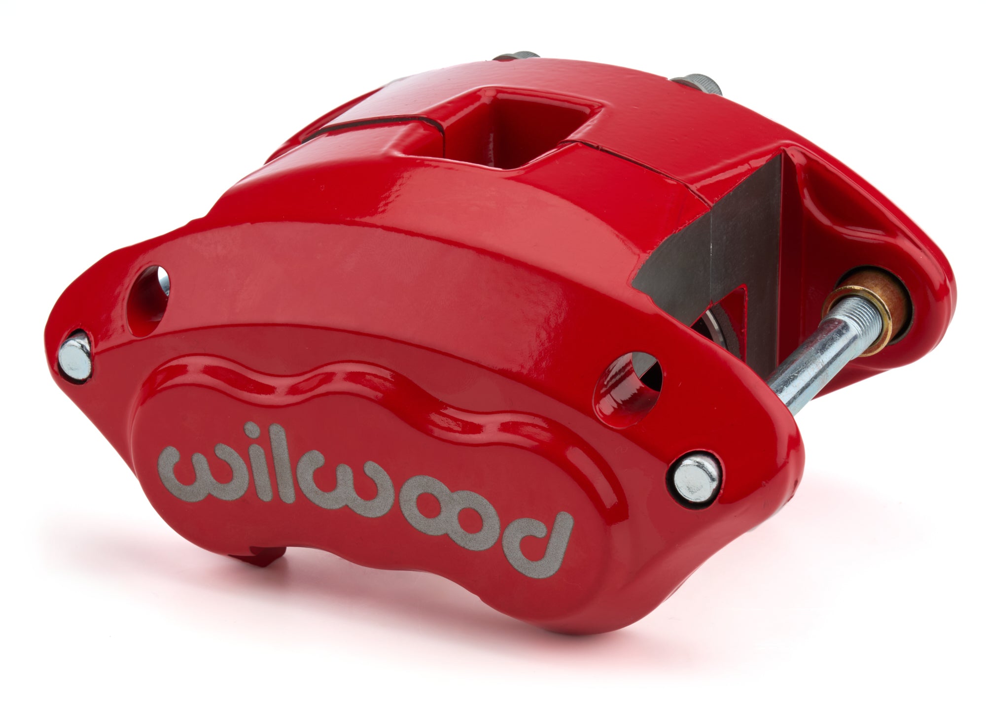 Wilwood D154 Red Dual Piston Brake Caliper with 1.62 Inch Diameter Pistons