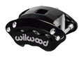 Wilwood Brake Caliper R154 Dual Piston Black Anodized Aluminum for GM D154